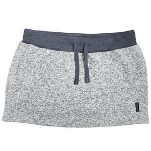 Roots Salt and Pepper Fleece Mini Skirt